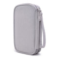 Diabetic Supplies Travel Case Organizer for Test Strips, Lancets, Needles, Lancing Device, Glucose Meter, Alcohol Wipes, Insulin Pens, Syringes, Diabetes Testing Kit Storage Bag (Gray) - color: Gray