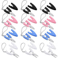 Chunful Tiny Scissors with Cover, TSA Approved Mini Travel Scissors, 12 Pcs