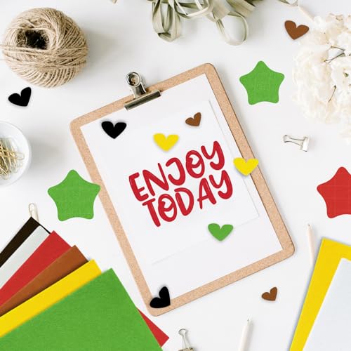 Whaline 18Pcs Christmas Felt Fabric Sheets Red Green Assorted Soft Thick Craft Felt Pack for Xmas Winter DIY Craft Sewing Patchwork Art Projects, 7.9 x 11.8 Inch - color: Christmas