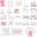 Happy Easter DTF Transfers Ready to Press, Iron on Decals for T-Shirts - style: Easter570