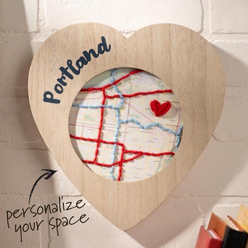Bucilla, Embroidery Hoop Heart Frame, Fits 6" Embroidery Hoop - size: 6", style: Heart