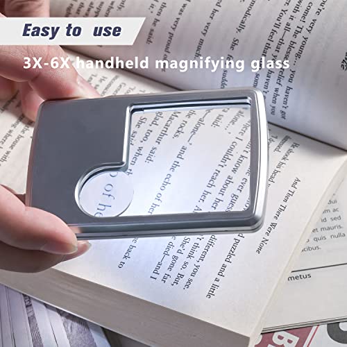 3X 6X Loupe Magnifier Magnifying Glass Pocket Coin Jewelers Supplies
