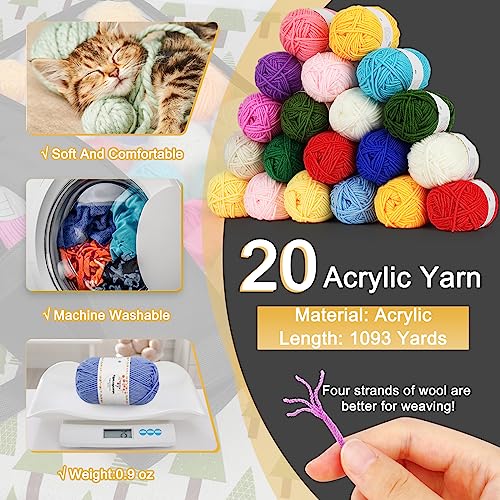 Aeelike Crochet Kit for Beginners Adults, Complete Crochet Set, Black - color: Black
