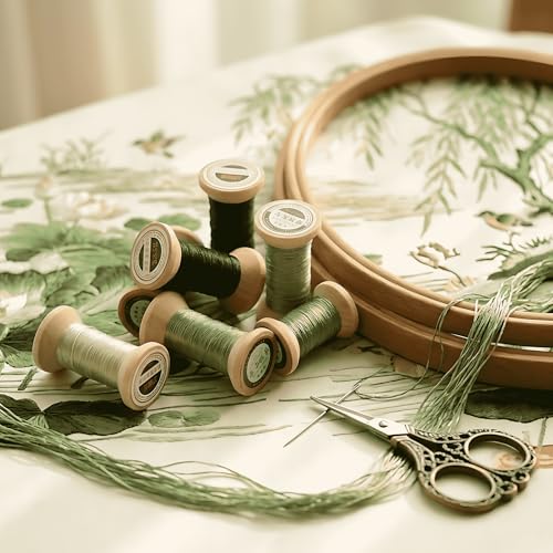 Natural 100% Mulberry Handmade Embroidery Silk Thread Silk Floss (45) - color: 45