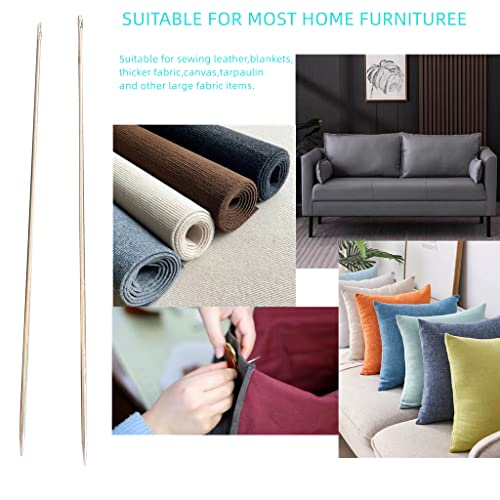 4" Professional Upholstery Needle, 3mm Thickness