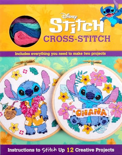 Disney Stitch Cross-Stitch (Cross-stitch Kits)