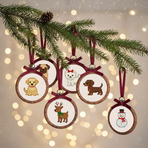 15 Pcs 3.4 Inch Embroidery Hoop Set, Imitation Wood Rubber Cross Stitch Hoops, Round Sewing Frames for DIY Crafts, Art Projects, and Gift Making - style: 3.4Inch