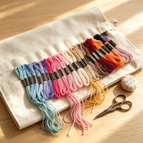 190 Skeins Rainbow Color Embroidery Floss Friendship Bracelet String Cross Stitch Embroidery Thread Cotton Floss Bracelet Yarn, Craft Floss