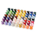 Simthread Embroidery Machine Thread 63 Colors 800 Yards for Embroidery and Sewing - color: 63 Colors