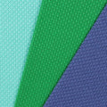 KCS 3 pc of 12" x 18" (30cmx45cm) 14CT Counted Cotton Aida Cloth Cross Stitch Fabric (Green+Sea Green+Jeans Blue) - color: Green+sea Green+jeans Blue