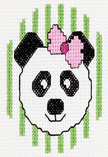 Bucilla Mini Counted Cross Stitch Kit, 45425 Panda