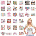 Mama DTF Transfers Ready to Press, Iron on Decals for T-Shirts - color: Mama641
