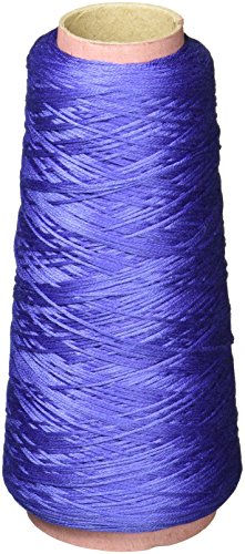 DMC Six Strand Embroidery Cotton 100 Gram Cone, Cornflower Blue Dark - color: Cornflower Blue Dark