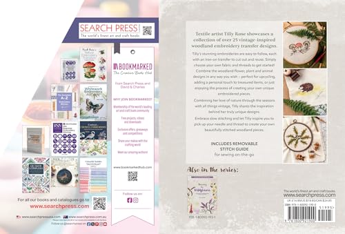 A Love of Cloth and Thread: Woodland Walks: Over 25 original embroidery designs with iron-on transfers