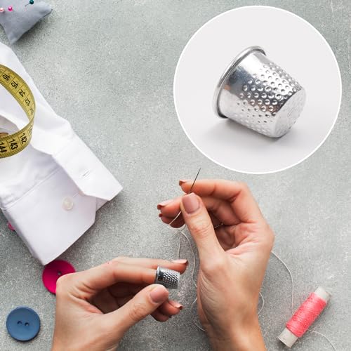 Quluxe 80 Pcs Metal Sewing Quilting Thimbles