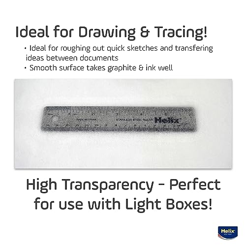 Helix - Tracing Paper roll - High Transparency - 12 inch x 50 yds