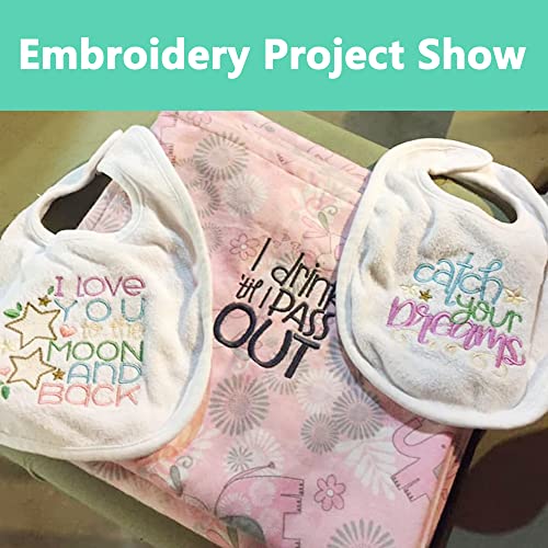 Craftido No Show Mesh Embroidery Stabilizer Backing -15" x 25 Yd/Roll - size: 15"x25yd roll