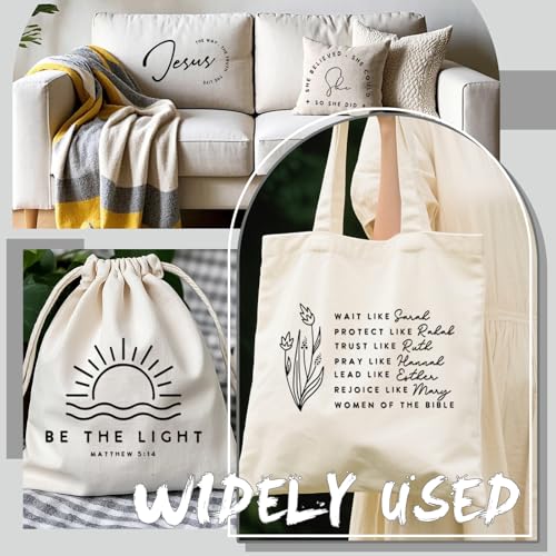 15 Pcs Christian Bible Verse DTF Transfers Ready to Press - style: christian