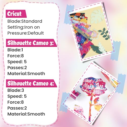 HTVRONT Splatter Heat Transfer Vinyl, 10 Sheets 12"x10" Paint Splatter HTV - color: Splatter HTV