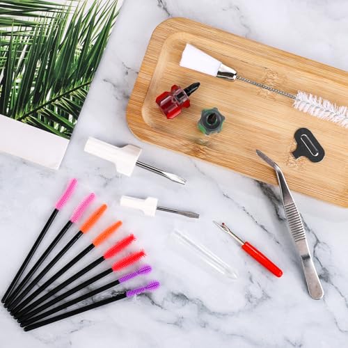 16pcs Sewing Machine Cleaning Kit, Sewing Machine Crevice Cleaning Tools Including Dual-Head Brush Screwdriver Silicone Brush Tweezers Seam Ripper Sewing Machine Repair Accessories