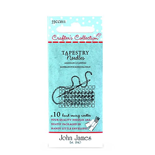 John James Crafter's Collection Tapestry Needles x11 - Sizes: 18, 20, 22