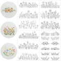 Water Soluble Embroidery Patterns, Stick and Stitch Paper for Sewing - style: Floral1549