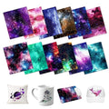 HTVSTD Stars Galaxy Sublimation Transfer Ink Paper 12 Sheets 12 * 10in - color: Galaxy-12