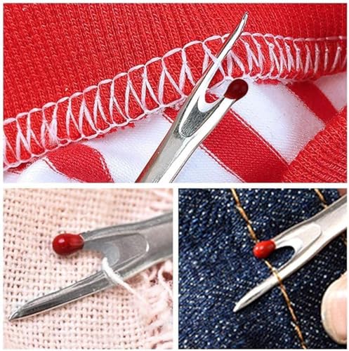 Black Thread Remover,Seam Remover Set Stitch Unpicker Handy Stitch Opener Stitch Unpicker Removing Threads Removal Tool Deft and Fashion Seam Rippers