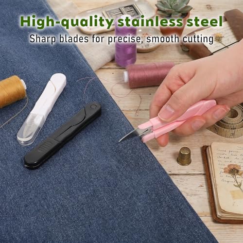 3 Pcs Thread Snips, Portable Yarn Threads Cutter, Sewing Scissors