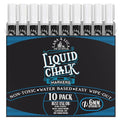 LANA & LUCA White Liquid Chalk Marker Pens - White - 10 Pack, 6mm - size: 10 Count (Pack of 1)