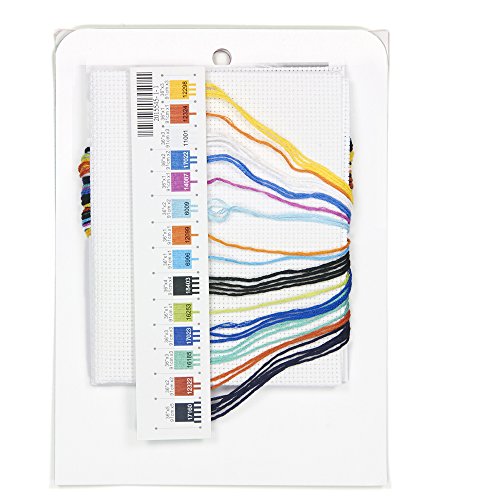 Dimensions 70-65173 Disney Go With The Flow Finding Nemo Counted Cross Stitch Kit, 5" x 7" , White