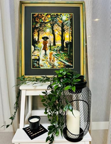 RIOLIS 2064 Night Park Counted Cross Stitch Kit 11.75 x 15.75 in - style: Night Park 2064