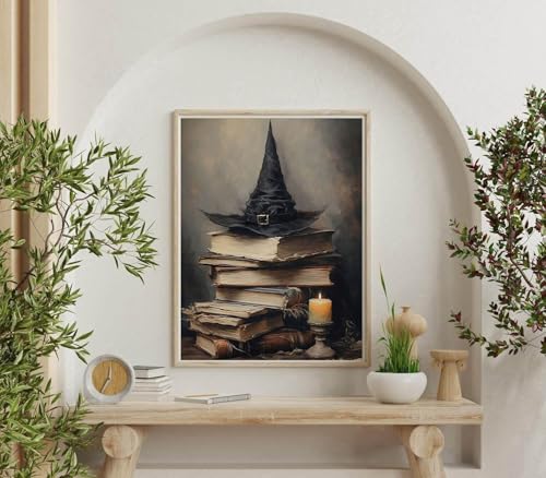 Dugsmgd Halloween Diamond Art Kits for Adults, Book Diamond Painting 12x16 - color: Halloween Book