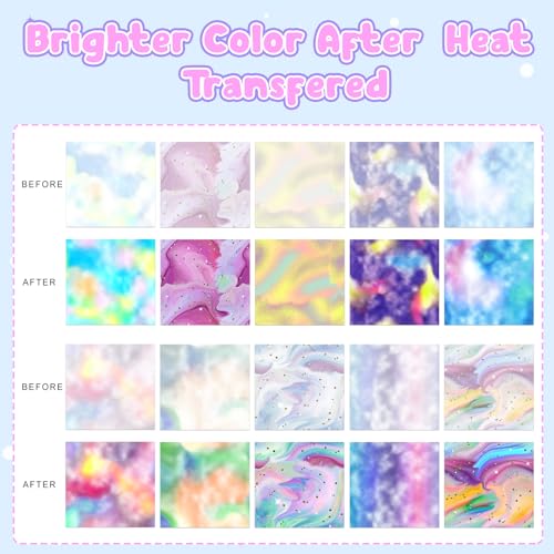 HTVSTD Intrigue Sublimation Transfer Ink Paper 10 Sheets 12 * 10in - color: black