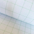 14CT Easy Count Thread Grid Aida Cloth Embroidery Cross Stitch Fabric, Green Grid, 29" W x 39" L - size: W29" x L39"