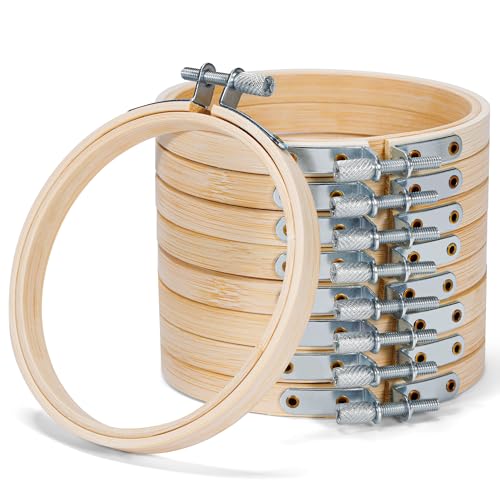 XEmbro Embroidery Hoops, 4 Inch, 9 Pieces - style: 4 Inch