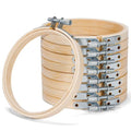 XEmbro Embroidery Hoops, 4 Inch, 9 Pieces - style: 4 Inch