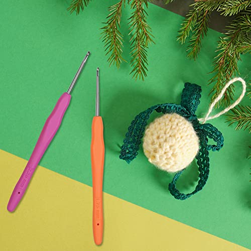 QLRFFLJOY 1.5mm Crochet Hook Small Size Crochet Hooks Lace Crochet Needle Embroidery Thread Knitting Weaving Tool DIY Lace Yarn Crochet Needles (1.5 mm) - size: 1.5 mm