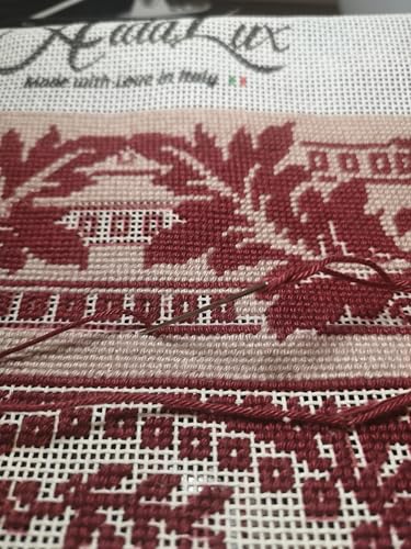 Mono Deluxe Needlepoint Blank Canvas 18 Mesh Cotton White 14" x 20"