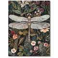 Tiwabb Dragonfly Stamped Cross Stitch Kits for Adults Beginners - color: Cross Stitch 0630-04