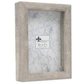 Lawrence Frames Shadow Box Frame, 5x7, Natural Gray - color: Natural Gray, size: 5 x 7 inches