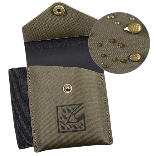 Rite in the Rain Monsoon On-the-Go Wallet, 3 3/8” x 3 ¾”, TPU fabric, Pen Holder (No. C971) - style: Wallet Only