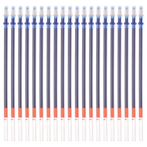 HARFINGTON 100pcs Disappearing Ink Fabric Marker Pen Refills Marking Tracing Tools, Blue - color: Blue
