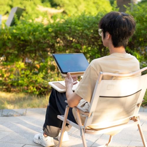 Adjustable Lap Desk For Sewing & Crafting, Folding Table With Storage
