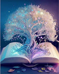 Tiwabb Tree of Life Stamped Cross Stitch Kits for Adults Beginners - color: Tree of Life-1