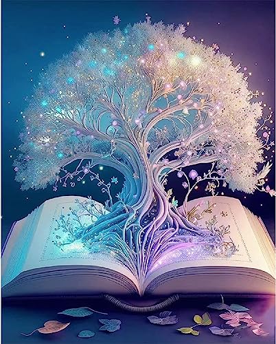 Tiwabb Tree of Life Stamped Cross Stitch Kits for Adults Beginners - color: Tree of Life-1