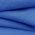 NSGZ Royal Blue Linen Cotton Fabric 1 Yard 61" Wide, Linen Cotton Blend - color: Royal Blue, size: 1 Yard