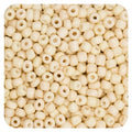 White Craft Glass Pony Beads for DIY Jewelry Making, 4mm 6/0 Colorful Bulk Beads for Bracelets, Necklaces, Rings and Earrings 1000 Pcs - color: White