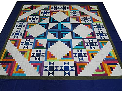 50pcs 5 x 5 inches Cotton Fabric Bundle-Solid - color: Solid, size: 5” x 5”