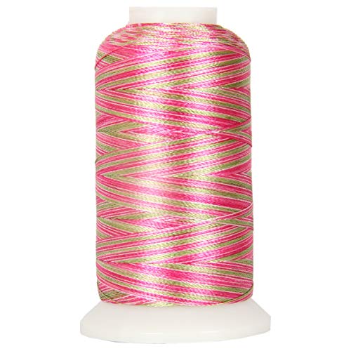 ThreadArt Polyester Machine Embroidery Thread, 1000M 40wt, Victoria Garden - color: Victoria Garden